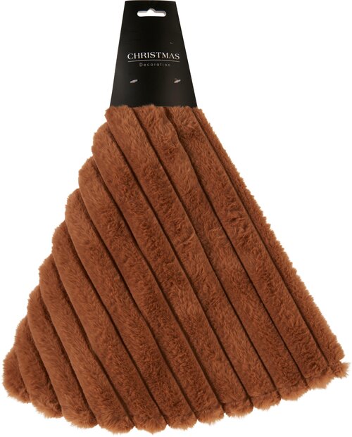 H&S KERSTBOOM KLEED 90CM BRUIN