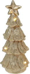 H&S KERSTBOOM LED 16CM GOUD 3ASS D - afbeelding 3