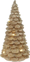 H&S KERSTBOOM LED 16CM GOUD 3ASS D - afbeelding 2