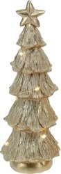 H&S KERSTBOOM LED 21CM GOUD 3ASS D - afbeelding 3