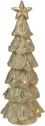 H&S KERSTBOOM LED 29CM GOUD 3ASS D - afbeelding 3