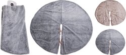 H&S KERSTBOOMKLEED 90CM VELVET 2AS - afbeelding 1