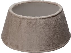 H&S KERSTBOOMROK 55CM FAUX FUR TAU