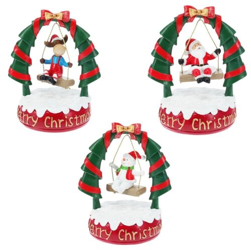 H&S Kerstfiguur Schommel Muziek 3A
