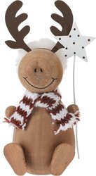 H&S KERSTFIGUUR ZITTEND 3ASS - afbeelding 2