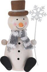 H&S KERSTFIGUUR ZITTEND 3ASS - afbeelding 4