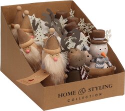 H&S KERSTFIGUUR ZITTEND 3ASS - afbeelding 5