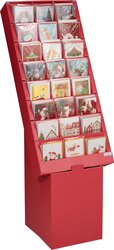 H&S KERSTKAARTEN 12X17CM 24ASS