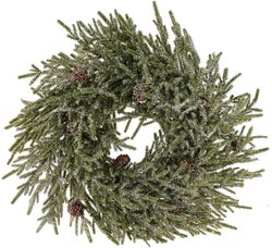 H&S KERSTKRANS 40CM 3ASS FINISH - afbeelding 3