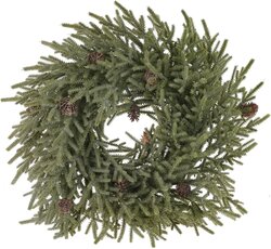 H&S KERSTKRANS 40CM 3ASS FINISH - afbeelding 2