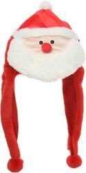H&S KERSTMUTS PLUCHE 50CM 4ASS - afbeelding 2