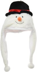 H&S KERSTMUTS PLUCHE 50CM 4ASS - afbeelding 3