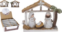 H&S KERSTSTAL 3 FIGUREN 2ASS