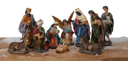 H&S KERSTSTAL FIGUREN 10STS 20CM - afbeelding 7