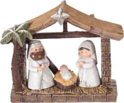 H&S KERSTSTAL MET 3 FIGUREN 4ASS - afbeelding 4