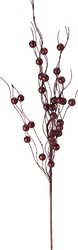 H&S KERSTTAK 58CM BURGUNDY