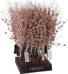 H&S KERSTTAK 58CM ROZE GOUD - afbeelding 2