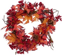 H&S KRANS HERFST D55CM 2ASS D - afbeelding 3