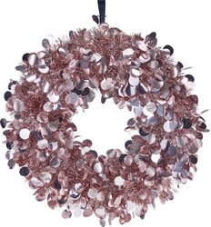 H&S KRANS TINSEL 46CM ROZE