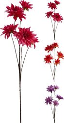 H&S Kunstbloem Dahlia 5 Knoppen, 1