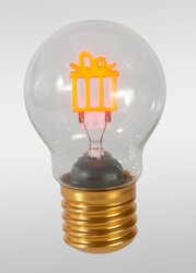 H&S LAMP MET KERST FILAMENT 4AS - afbeelding 8