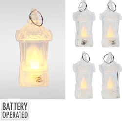 H&S LANTAARN 95MM MET LED - afbeelding 1