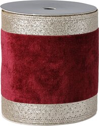 H&S LINT 10X457CM 2ASS BURGUNDY - afbeelding 3