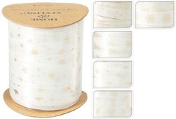 H&S Lint 1Cmx5M Cream 5Ass Design