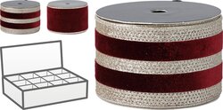 H&S LINT 457CM 2ASS BURGUNDY - afbeelding 1