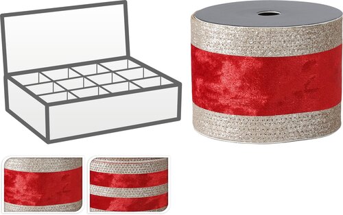 H&S LINT 457CM 2ASS ROOD - afbeelding 1
