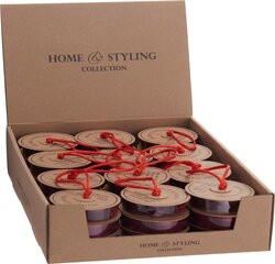 H&S LINT SET3 2 METER BURGUNDY - afbeelding 2