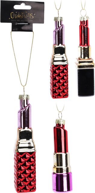 H&S Lippenstift Hangdeco 3Ass