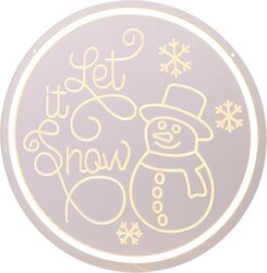 H&S NEON KERST WANDDECORATIE 2ASS - afbeelding 2