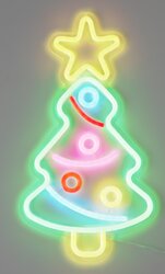 H&S NEON KERSTFIGUUR 2ASS DESIGN - afbeelding 4