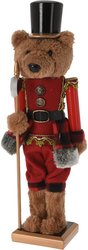 H&S Notenkraker 38Cm Beer - afbeelding 1