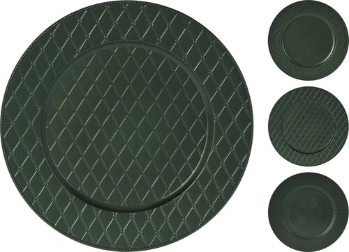 H&S Onderbord Mat 33Cm Groen 3Ass