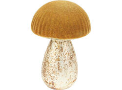 H&S Paddenstoel 13Cm Glas Goud