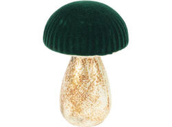 H&S Paddenstoel 13Cm Glas Groen