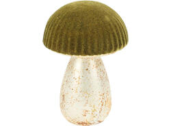 H&S Paddenstoel 13Cm Glas L Groen