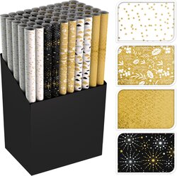 H&S PAKPAPIER 70X150CM 5 ASSORTI D - afbeelding 1