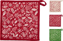H&S PANNENLAP 3ASS KERST DESIGN - afbeelding 1