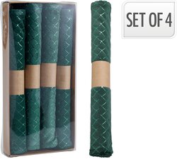 H&S PLACEMAT SET VAN 4STS GROEN - afbeelding 1
