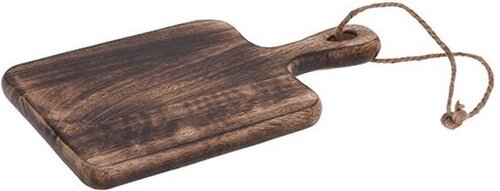 H&S Plateau Hout 25Cm Gebrand