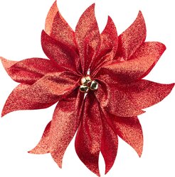 H&S POINSETTIA BLOEM 18CM ROOD 2AS - afbeelding 3