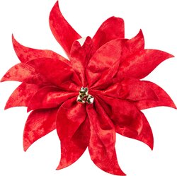 H&S POINSETTIA BLOEM 18CM ROOD 2AS - afbeelding 4