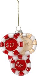H&S POKER SPEL HANG 10X2X8CM 2ASS - afbeelding 3