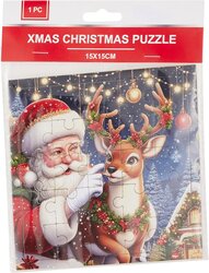 H&S PUZZEL KERST 15X15CM 4ASS - afbeelding 4
