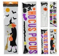 H&S Raamstickers 15X50Cm 4Ass