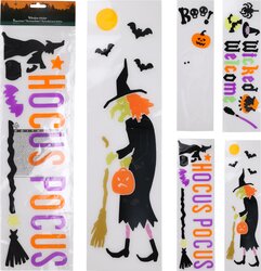 H&S RAAMSTICKERS 15X50CM 4ASS - afbeelding 1