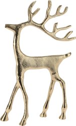 H&S RENDIER GOUD 20X31CM